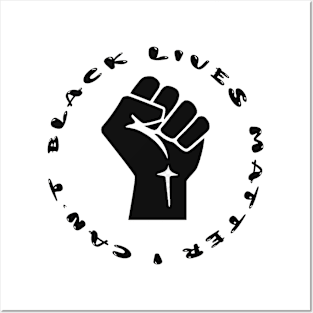 Black lives matter Posters and Art